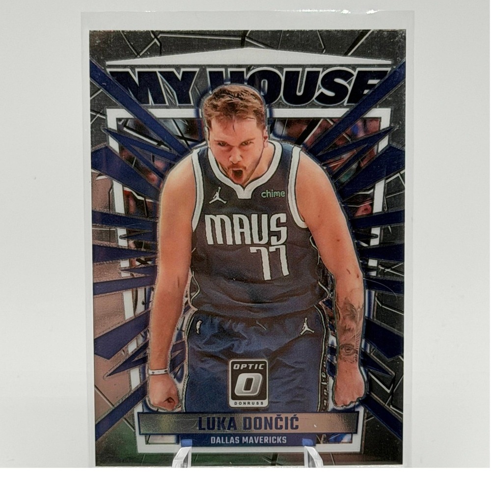 Luka Doncic My House Insert 2023-24 Panini Donruss Optic #1 NBA Dallas Mavericks